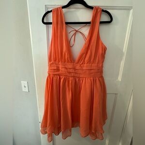 Abercrombie coral dress